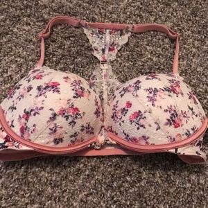 Vs pink front close date bra 34D